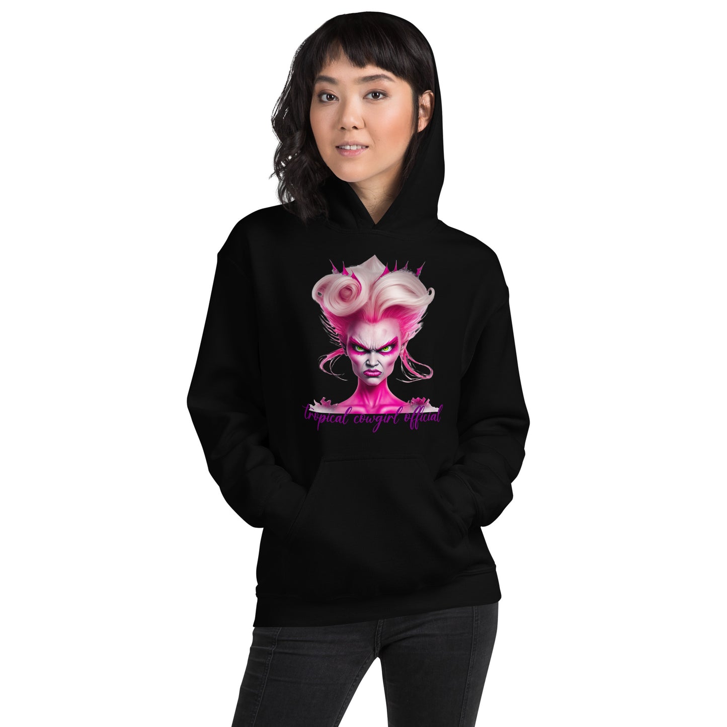 Not happy Barbie Hoodie