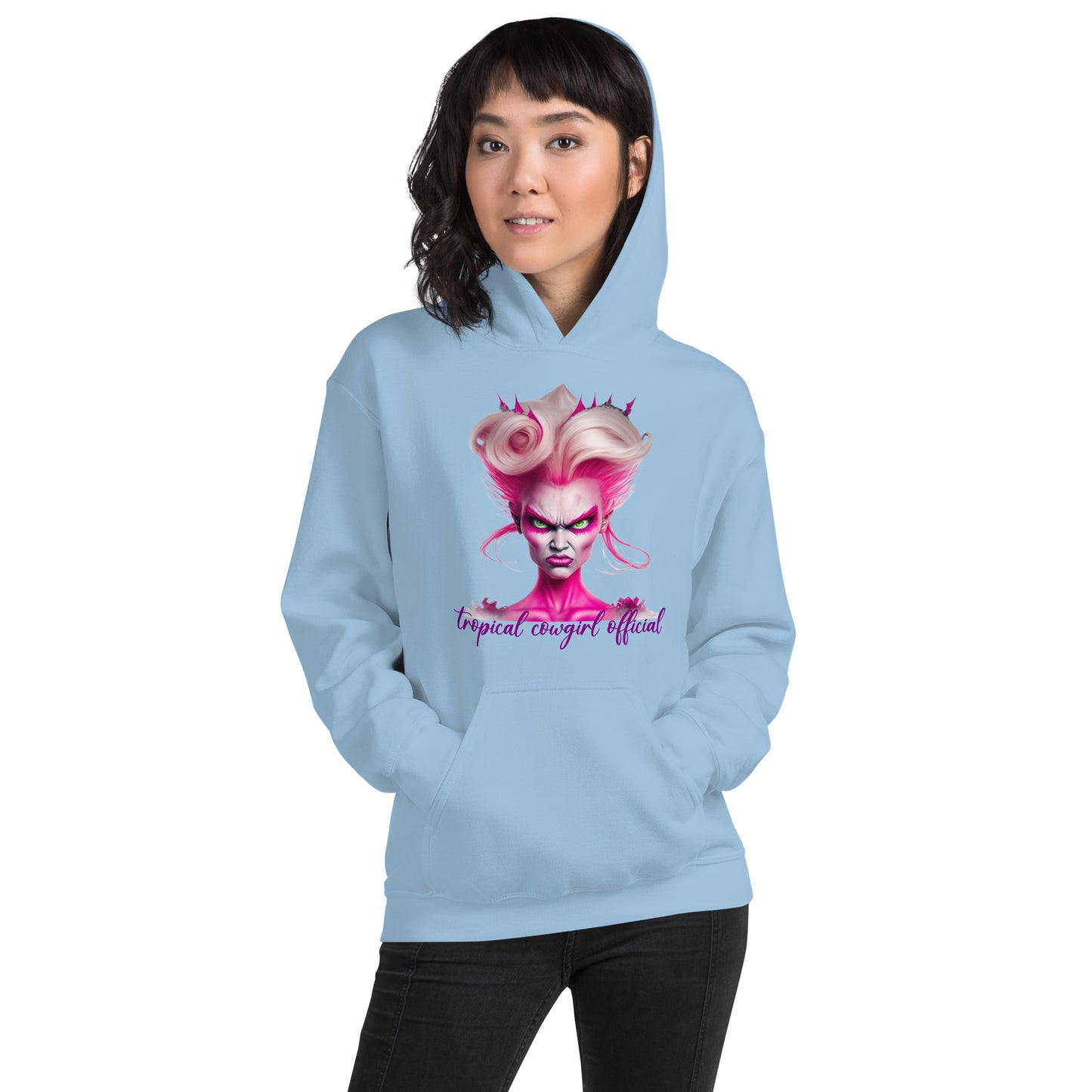 Not happy Barbie Hoodie