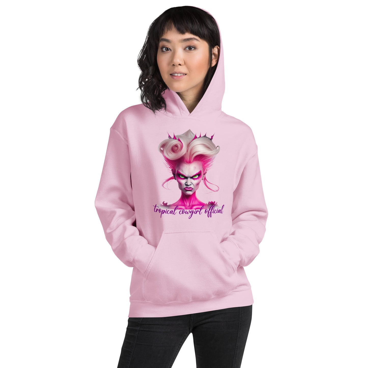 Not happy Barbie Hoodie