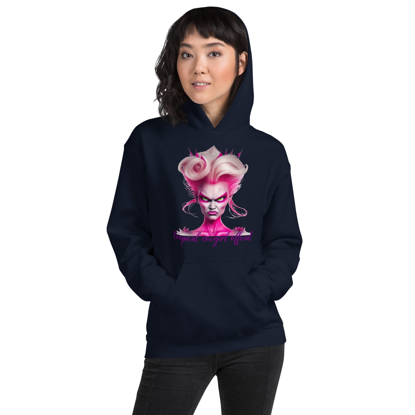 Not happy Barbie Hoodie