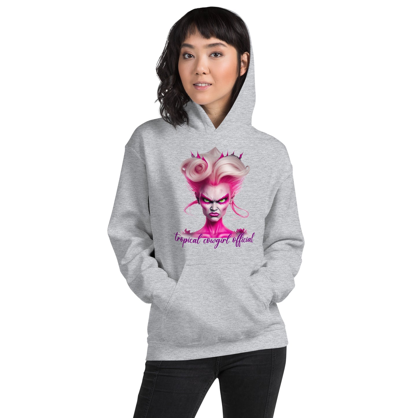 Not happy Barbie Hoodie