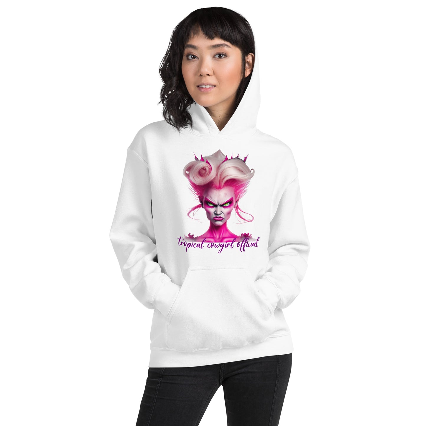 Not happy Barbie Hoodie